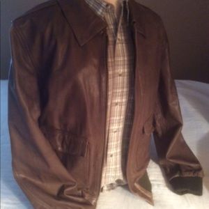 Men’s NWT Wilson’s Leather coat large